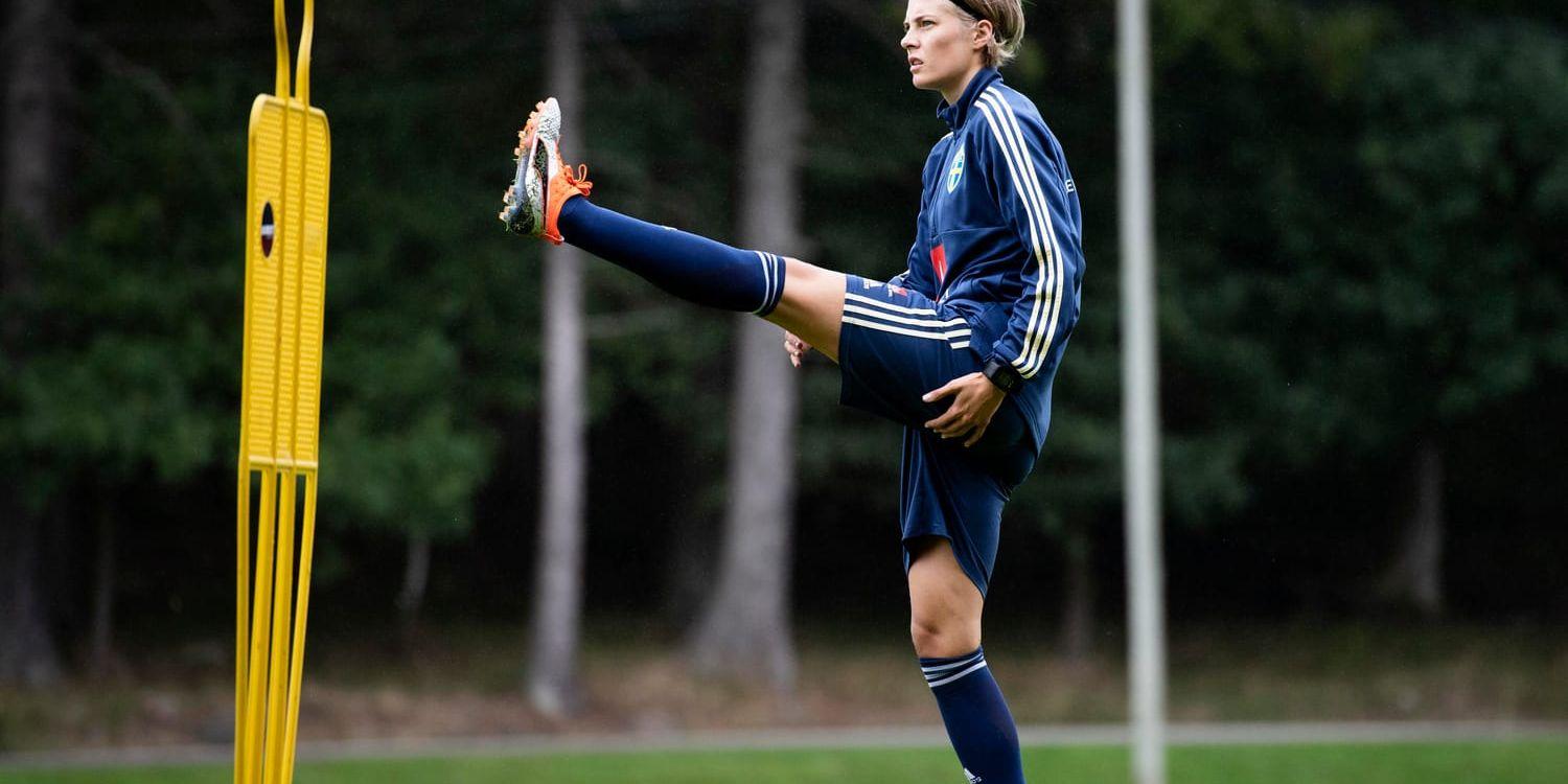 Lina Hurtig är tillbaka i landslaget – igen – efter sin senaste skada.