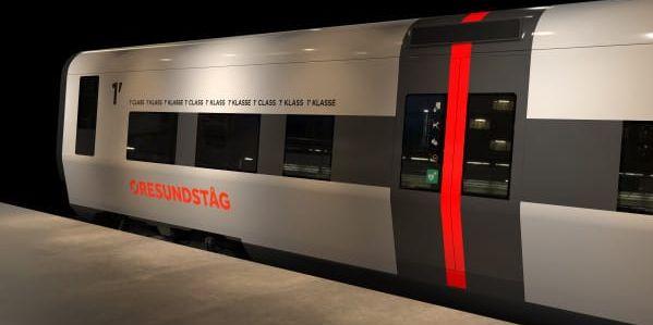 Upprustat. Det nya tåget ska invigas i Varberg den 9 mars. Bild: Hallandstrafiken