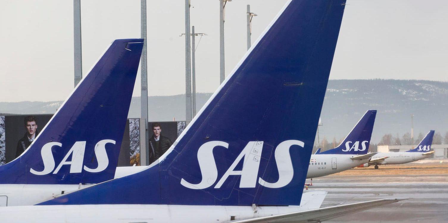 SAS ställer in flyg till Frankfurt och München. Arkivbild.