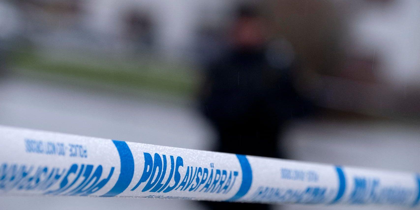 Polisen utreder ett dödsfall i Jönköping. Arkivbild.