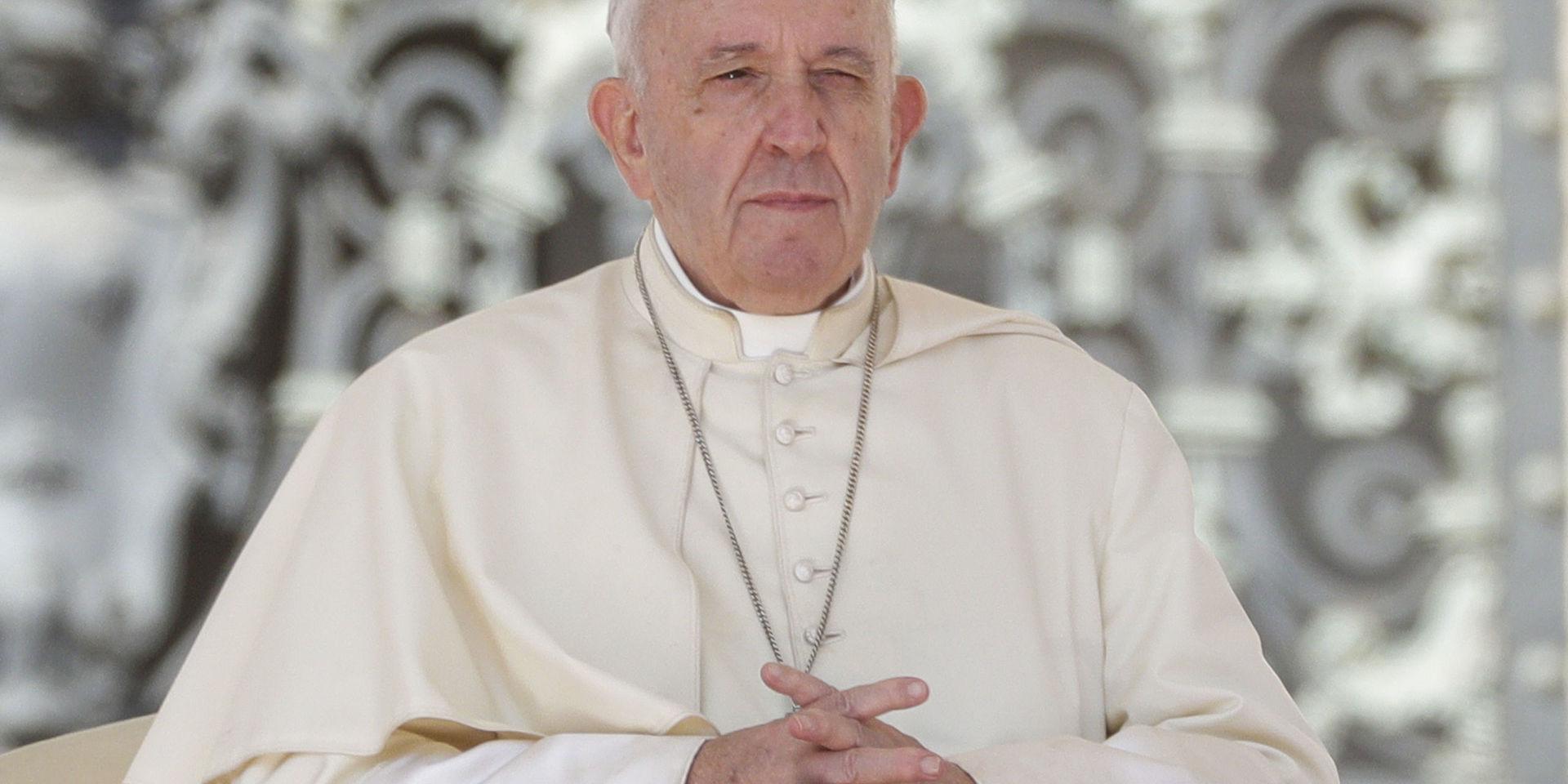 Påve Franciskus i Vatikanen tidigare i september.