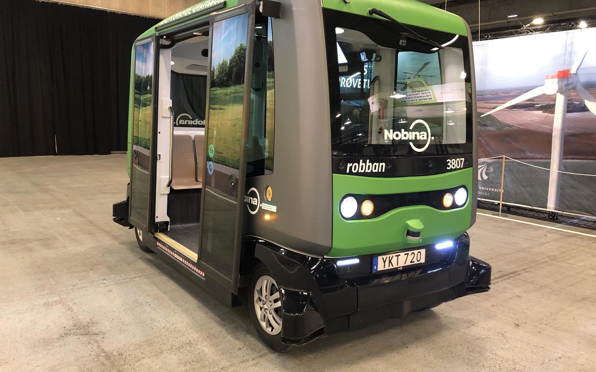 Varbergs kommun ska genom EU-projektet PAV köra en självkörande buss (Nobina ska köra) i Apelviken två veckor i juni 2021.