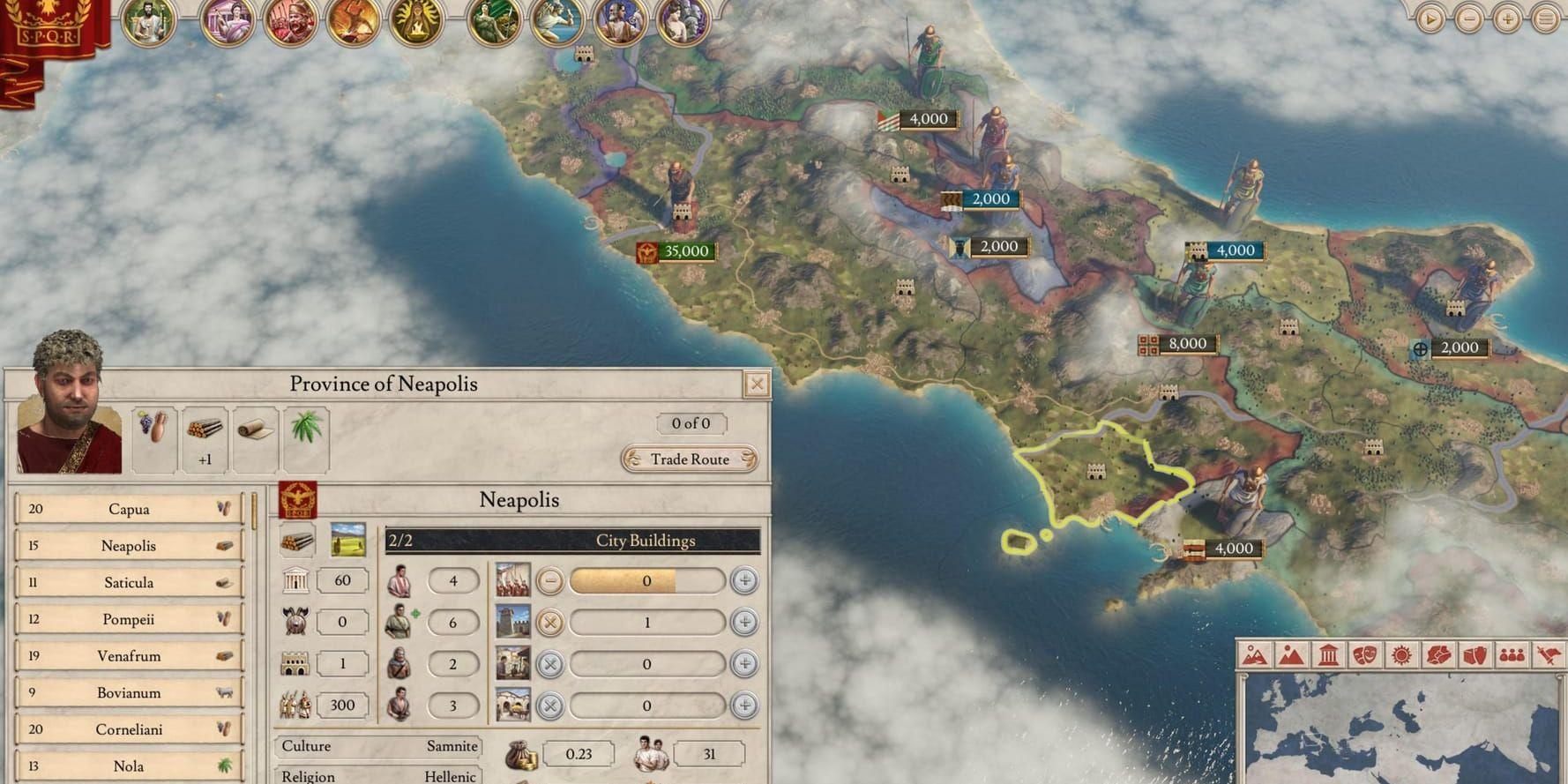 "Imperator: Rome" är Paradox senaste tillskott till strategispelsbiblioteket. I titeln, som släpps nästa år, får spelaren ta kontroll över det växande romerska riket.