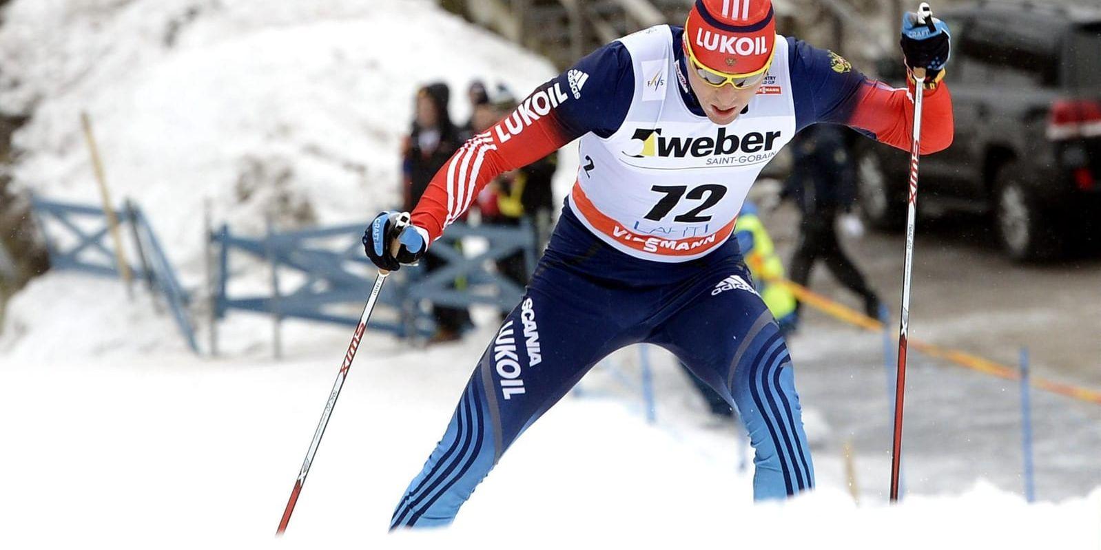 Skidstjärnan Alexander Legkov, som tog guld i Sotji 2014, uppges vara en av ryssarna som nu stoppas från OS i Pyeongchang. Arkivbild.