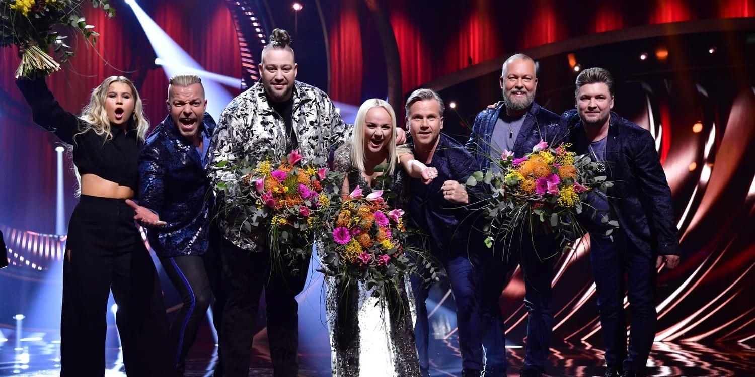 Lisa Ajax, Nano, Anna Bergendahl och Arvingarna vidare till final efter deltävlingen Andra chansen i Melodifestivalen i Nyköpings Arenor Rosvalla.