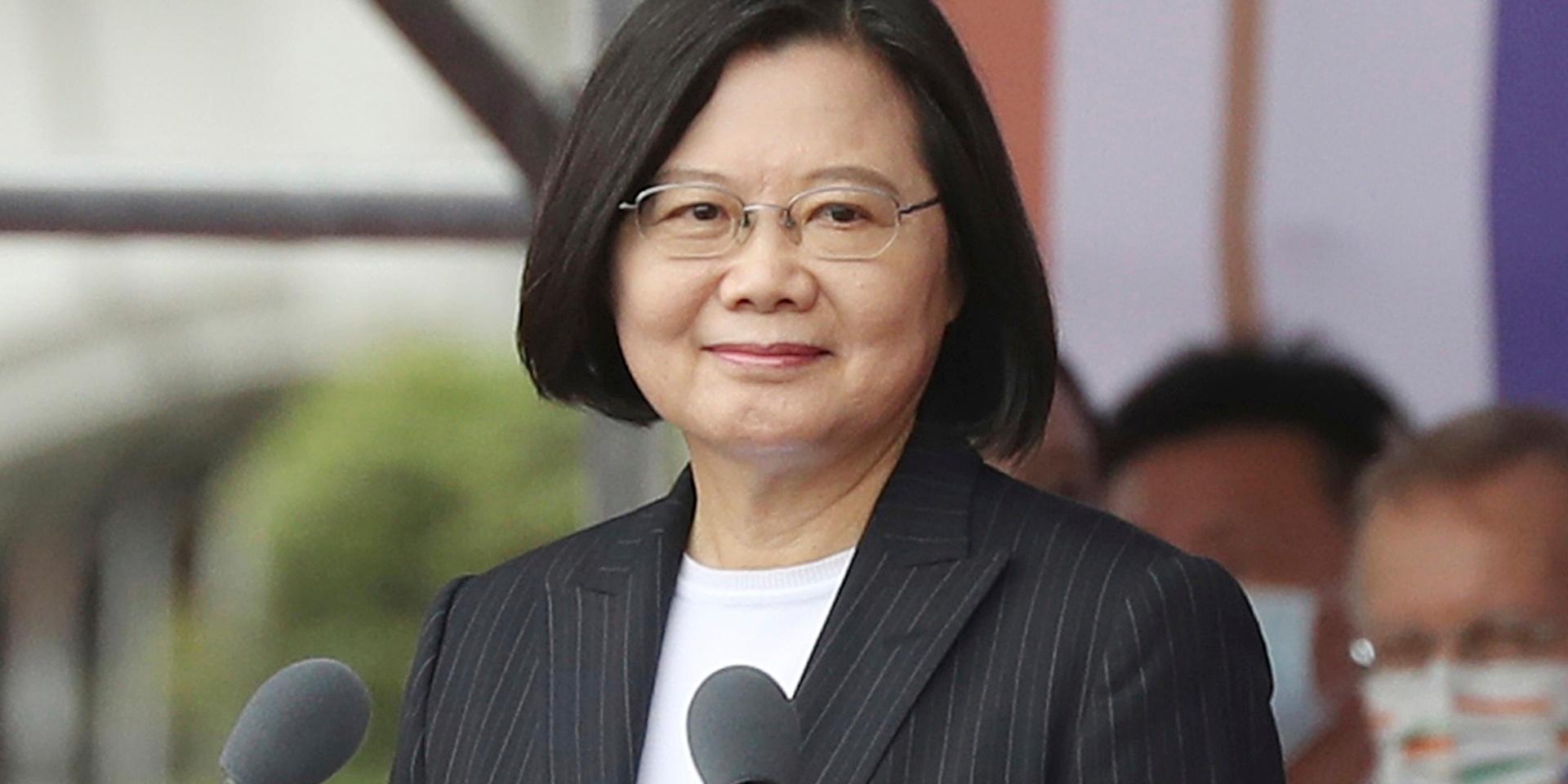 Taiwans president Tsai Ing-wen.