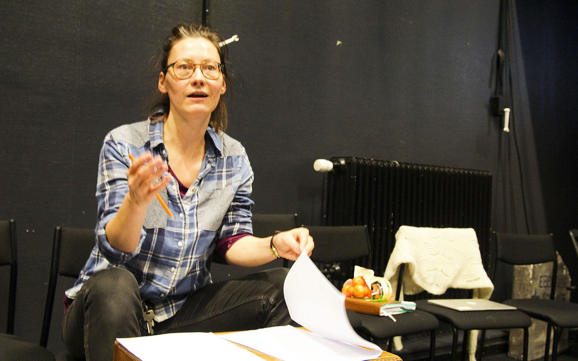 Frida Kvennefelt har varit teaterlärare på PS i fyra år. 