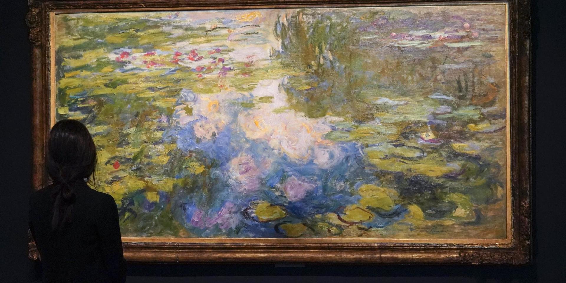 Claude Monet's 'Le Bassin aux nymphéas'. Arkivbild.