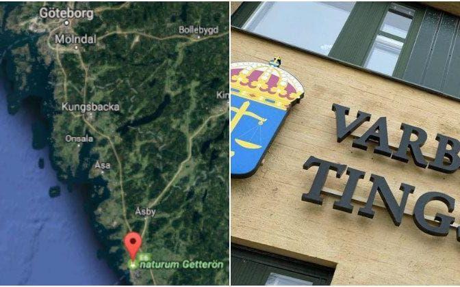 Det var i Varberg som de senaste två våldtäkterna ägde rum. Foto: Google Maps/TT