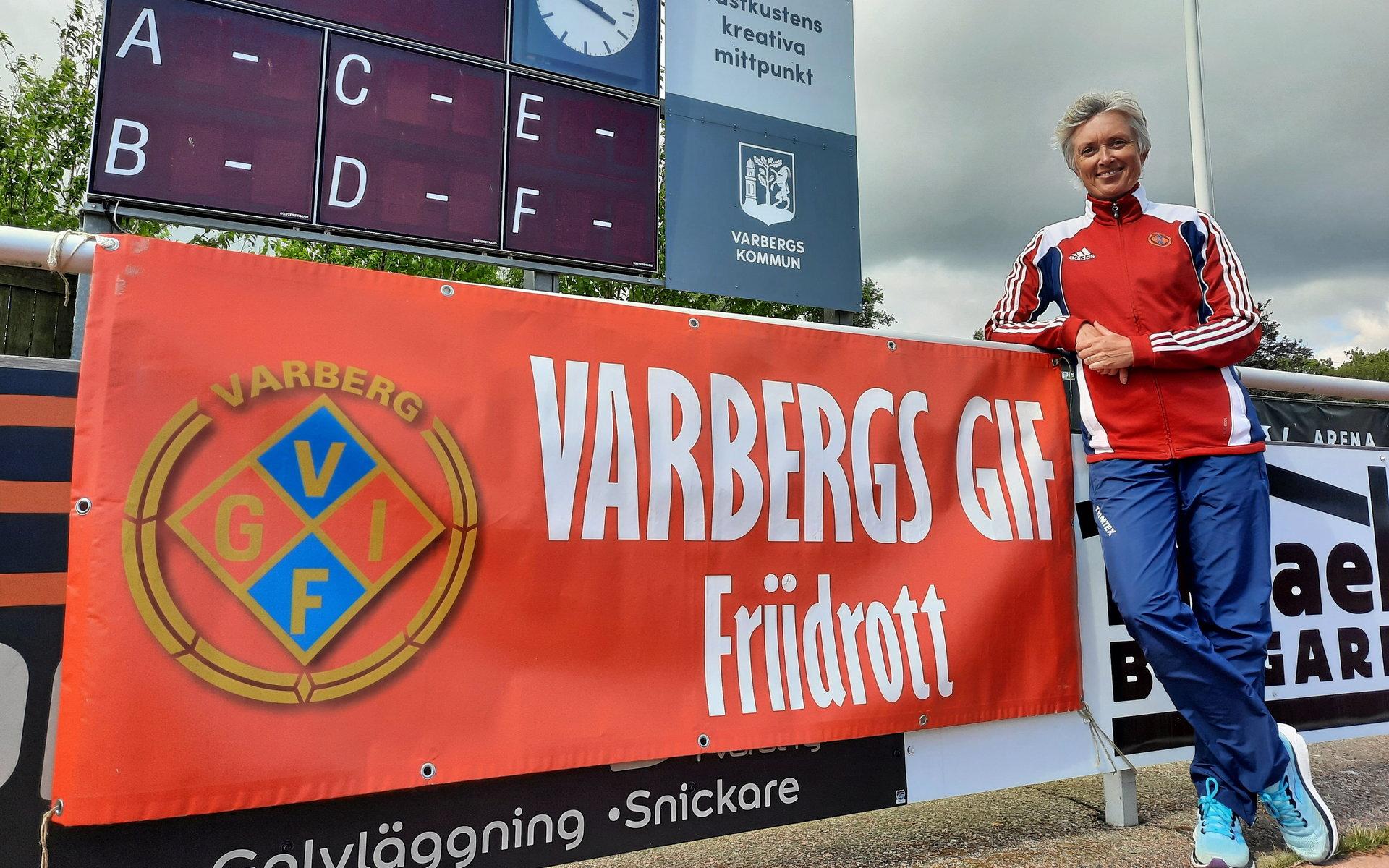 Monika Callenberg, representant för Stöd-, och krisgruppen i Varbergs Gif Friidrott, och bland annat tränare, barnpedagog och friskvårdsledare.