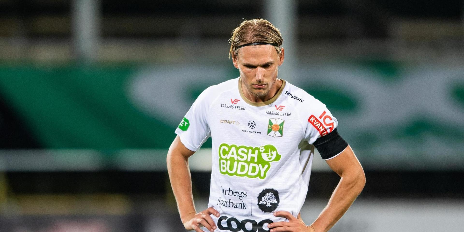 Hampus Zackrisson spelade sina första hela 90 minuter på länge i matchen mot Helsingborgs IF.