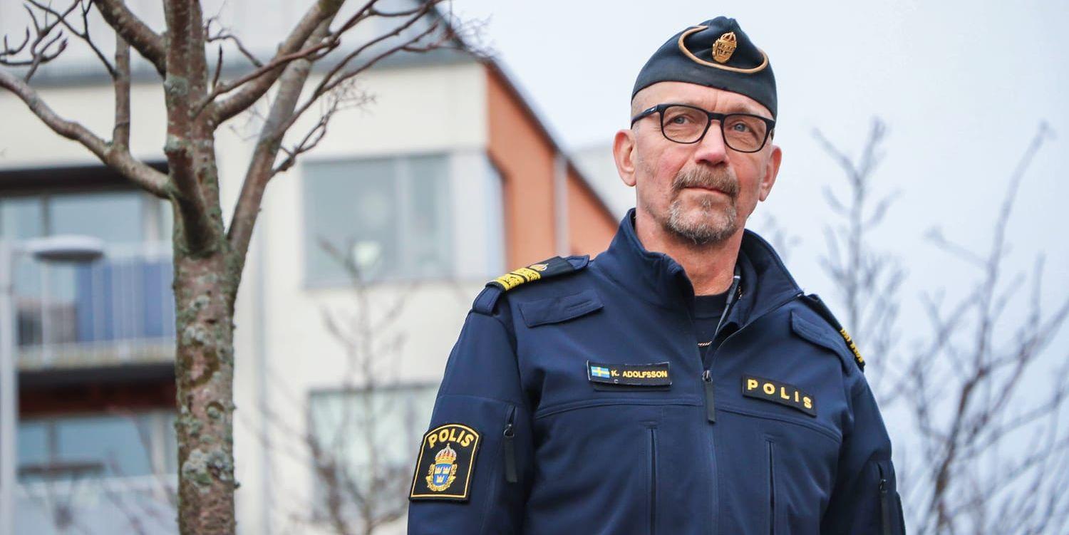 Krister Adolfsson, polischef i Kungsbacka.