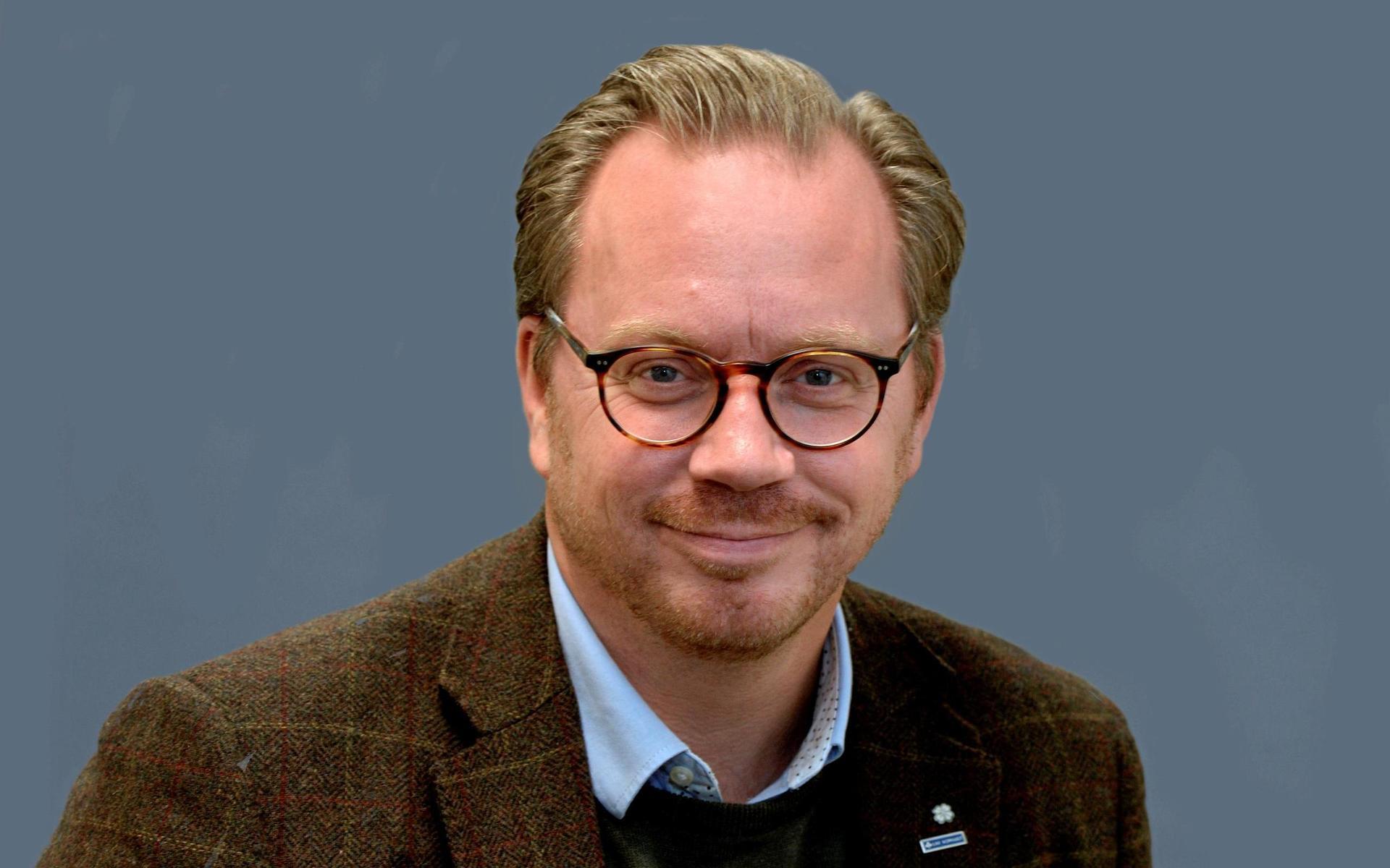 Christian Persson (C) är ordförande i byggnadsnämnden.