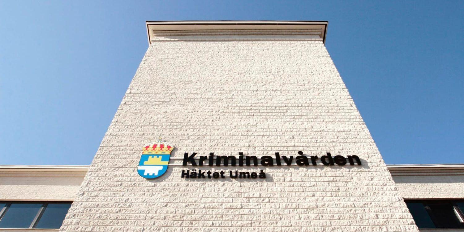 Häktet i Umeå. Arkivbild.