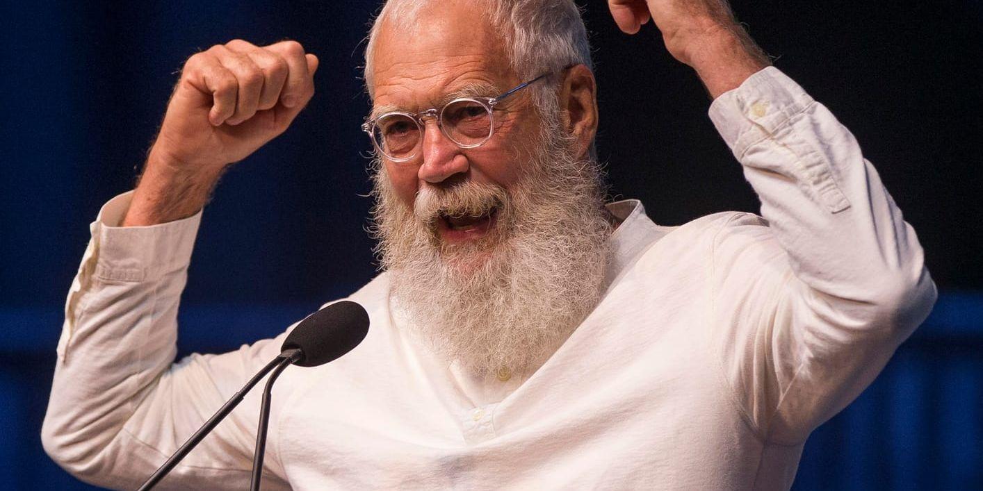 David Letterman. Arkivbild.