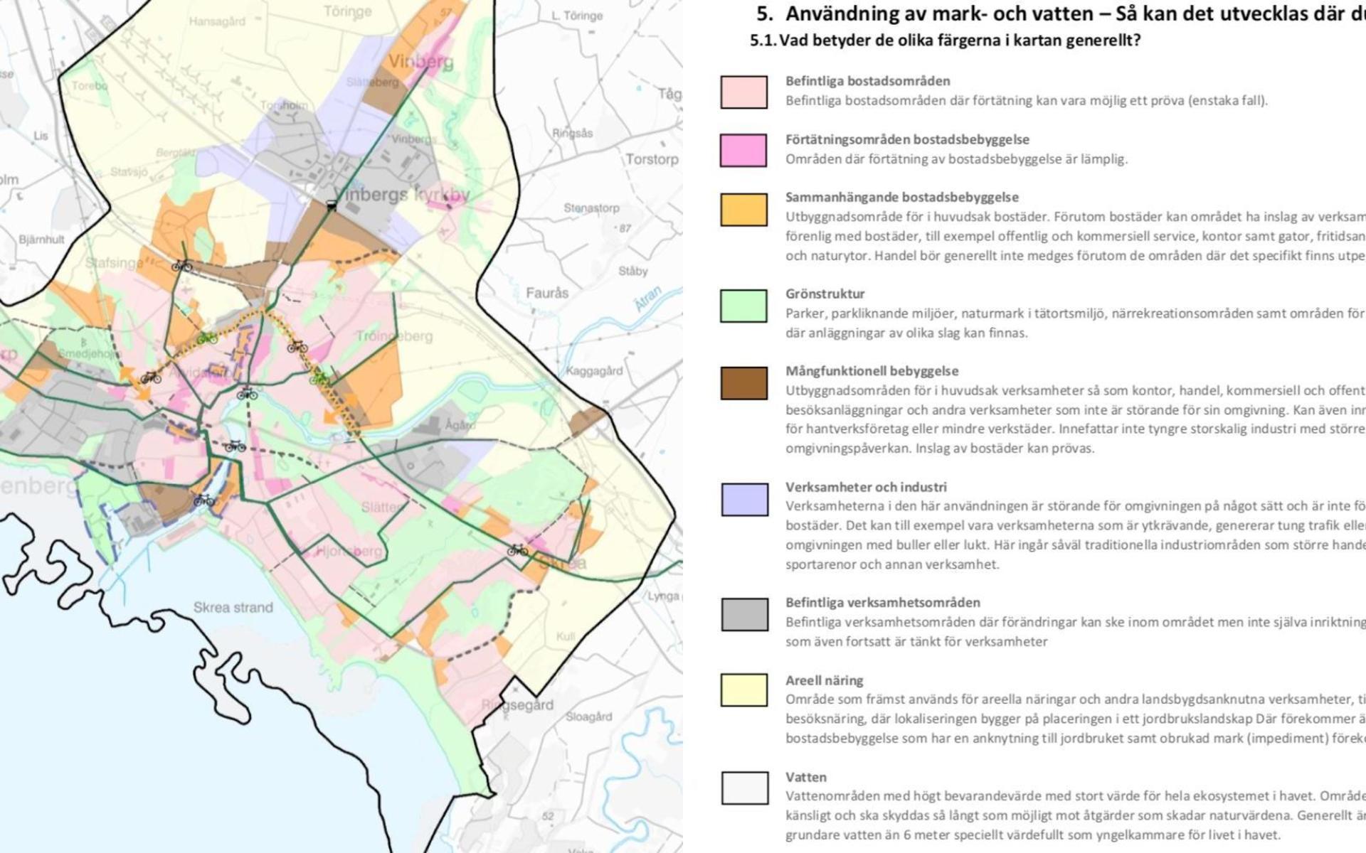 Förslag till fördjupad översiktsplan i Falkenberg kommuns centrumområde.