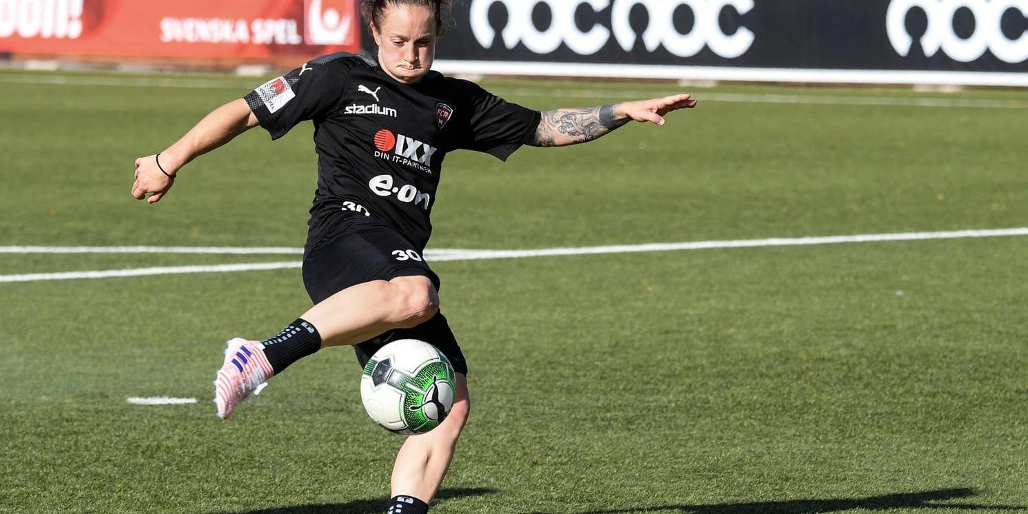 Ella Masar McLeod i FC Rosengårds träningsställ. Arkivbild.