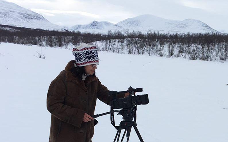 Filmprojekten ingår i hennes filmutbildning på Katrinebergs Folkhögskola i Vessigebro.