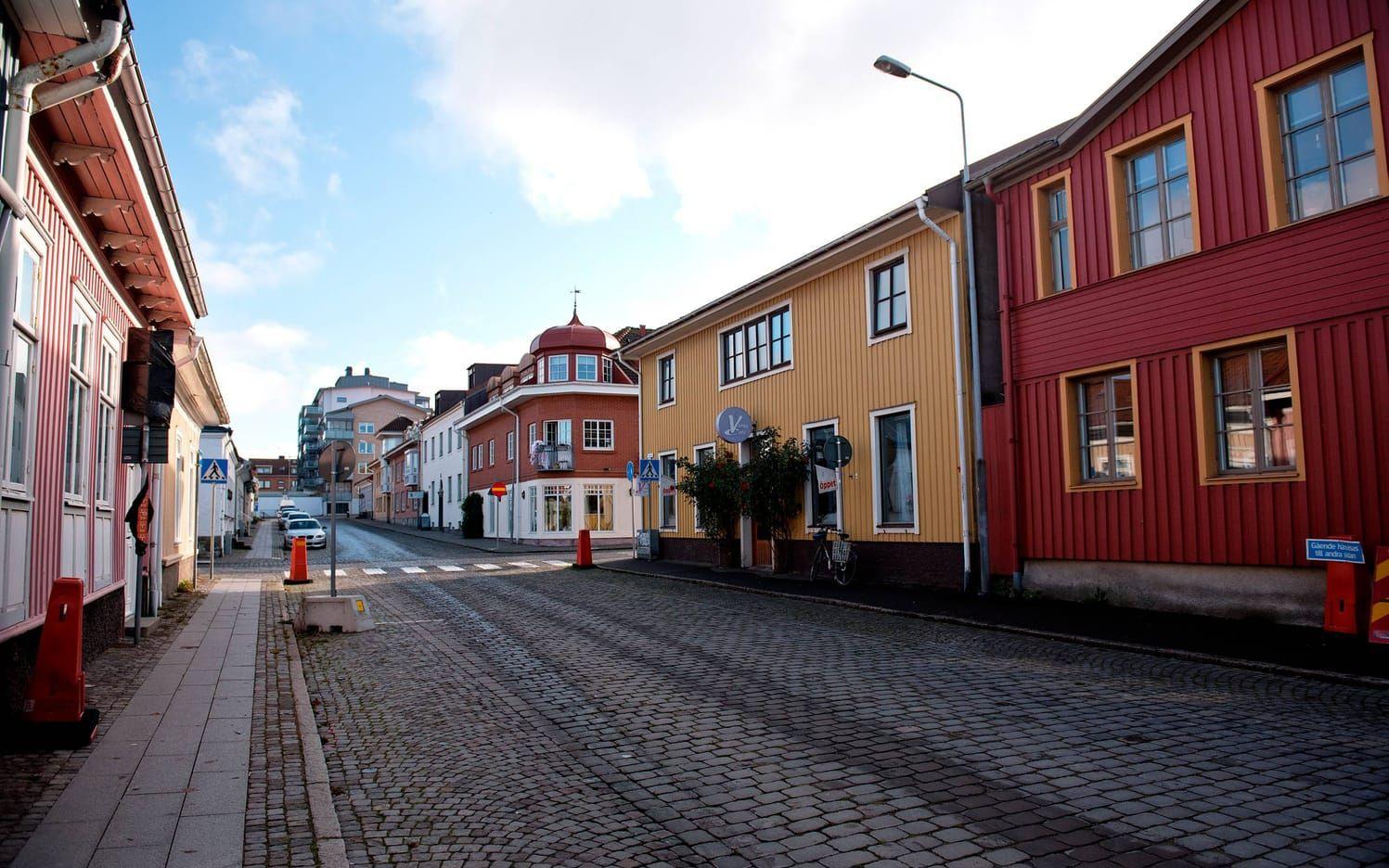 Prästgatan i Varberg.