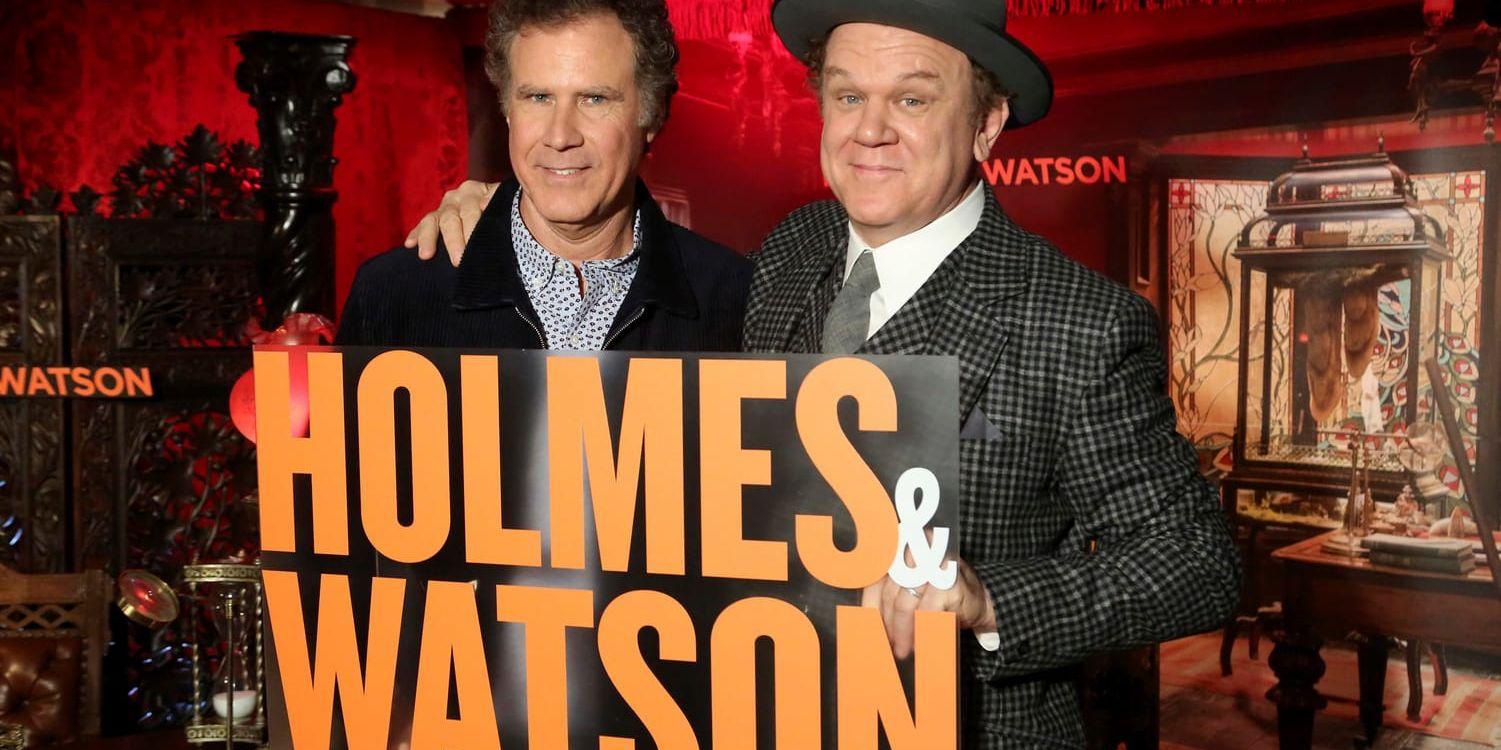 Will Ferrell och John C Reilly spelar huvudrollerna i "Holmes och Watson". Arkivbild.