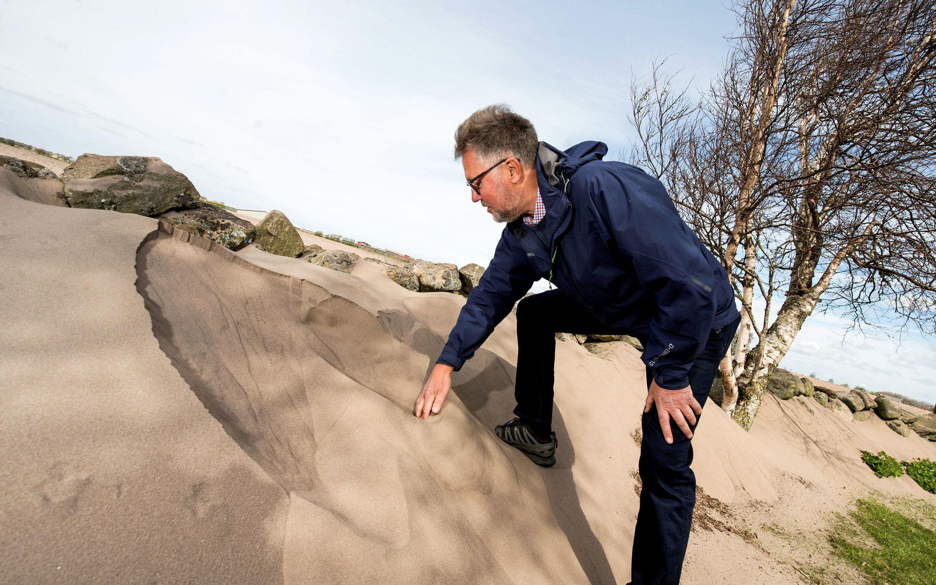 Göran Kvist säger att sandflykten är &quot;lite av en lokal katastrof&quot;