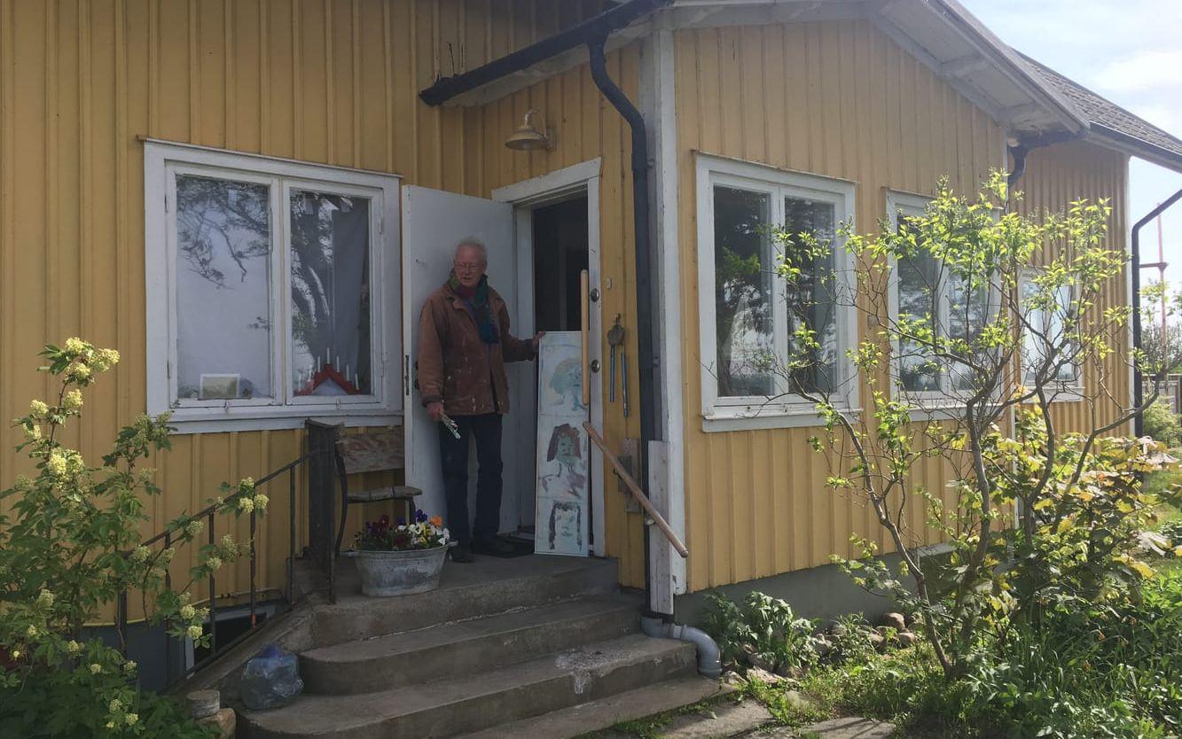 Västgöten Bengt Johansson köpte den gamla skolan i Glommen på 90-talet.