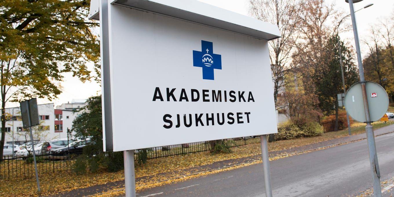 En farmaceut vid Akademiska sjukhuset i Uppsala har utsatts för kraftig strålning. Arkivbild.