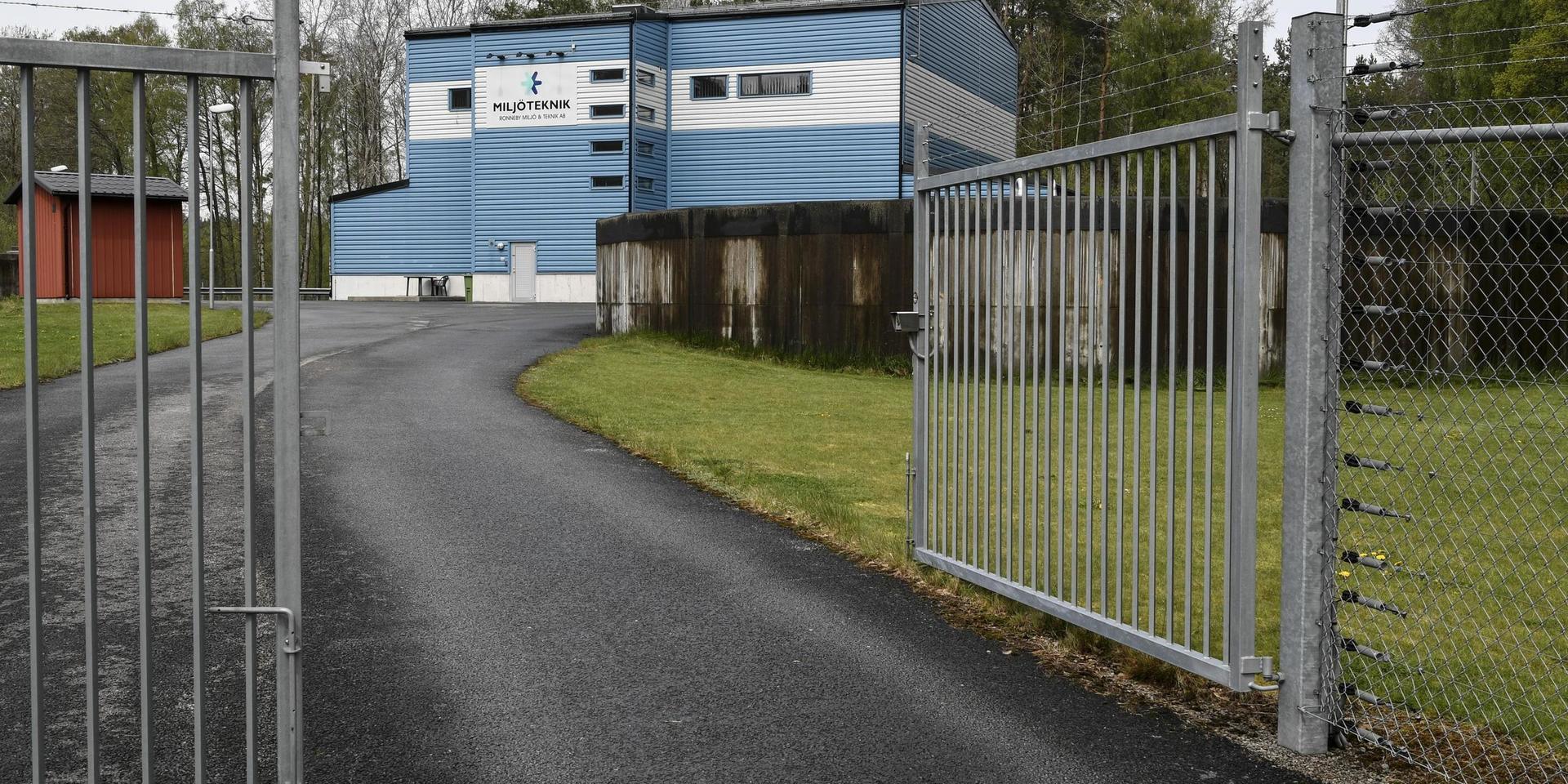 Brantafors vattenverk i Kallinge stängdes ner i december 2013 sedan man hittat höga halter av PFAS i dricksvattnet. Sedan 2016 driver privatpersoner en rättsprocess mot det kommunala bolaget Ronneby Miljö och Teknik. Arkivbild.
