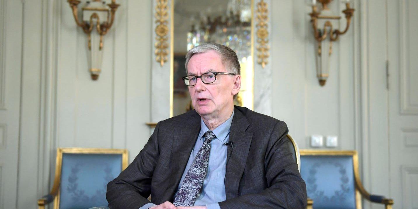 Anders Olsson, Svenska Akademiens ständige sekreterare. Arkivbild.