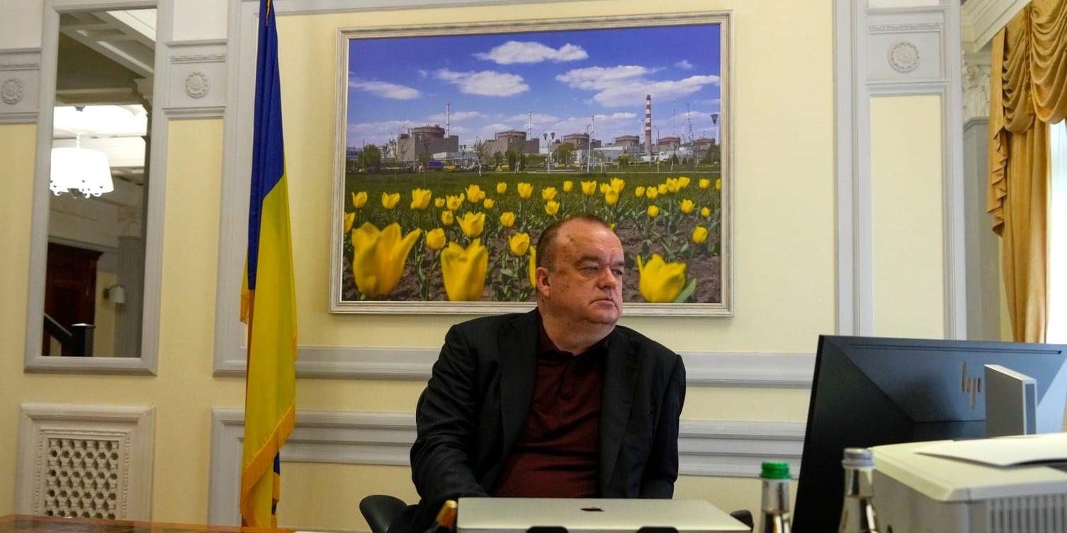 Ukrainas statliga energibolag Energoatoms chef Petro Kotin. Arkivbild.