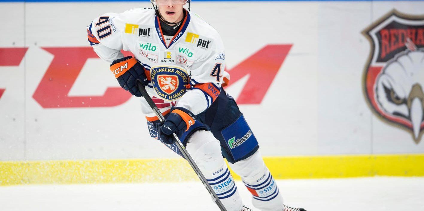 Växjös Elias Pettersson dominerar i SHL och kommer till junior-VM med höga förväntningar. Arkivbild.