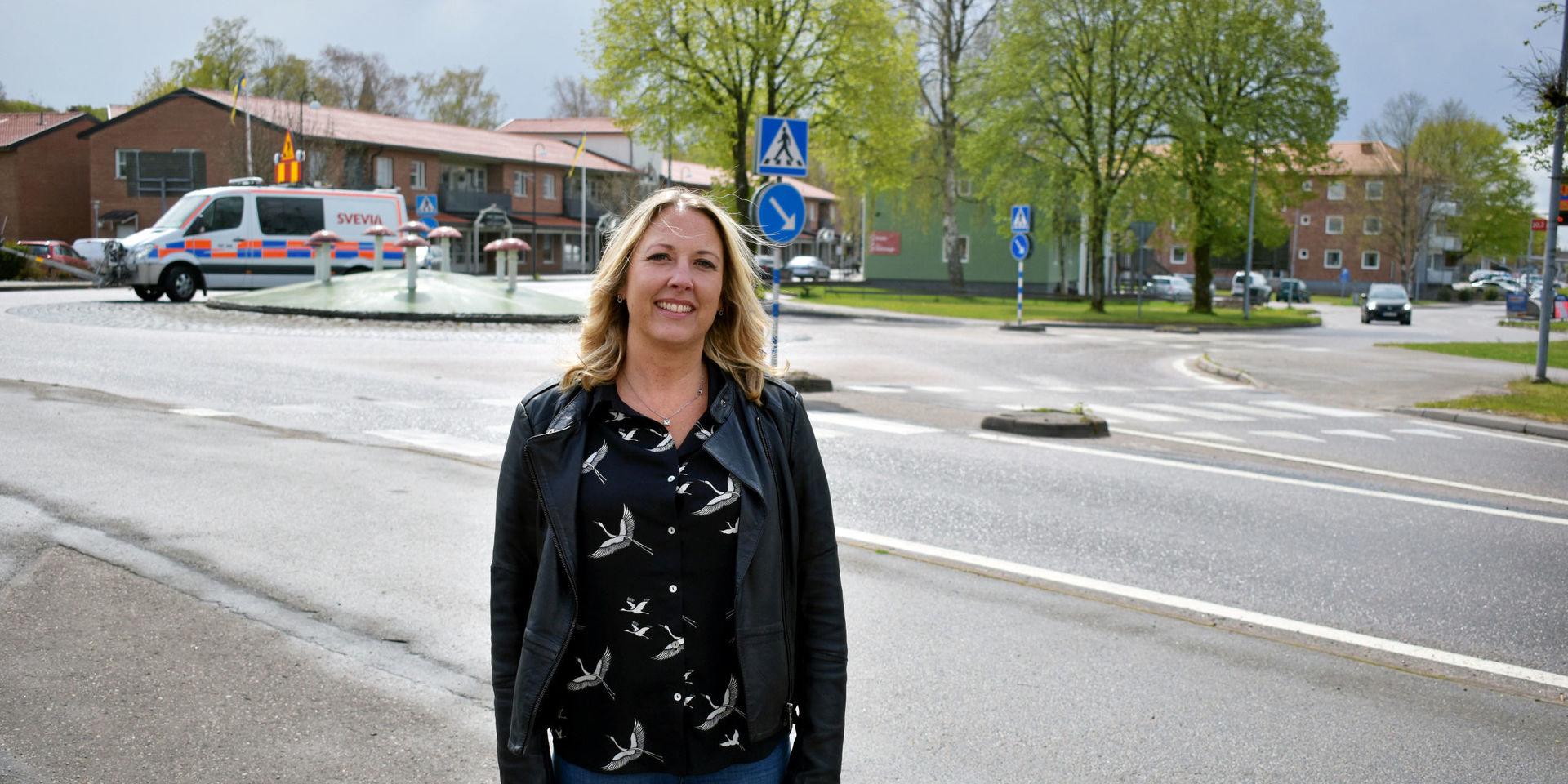 Johanna Fredriksson leder projektet Målmedveten på hemmaplan och har sitt kontor på Forum i Hyltebruk. Den mesta verksamheten för deltagare i Hylte kommer däremot att vara på MP-huset.