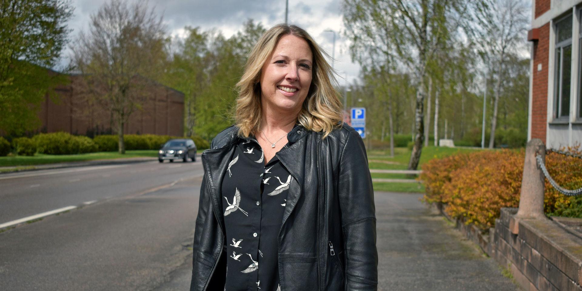 Projektledaren Johanna Fredriksson har tidigare jobbat på arbetsmarknadsavdelningen i Falkenbergs kommun.