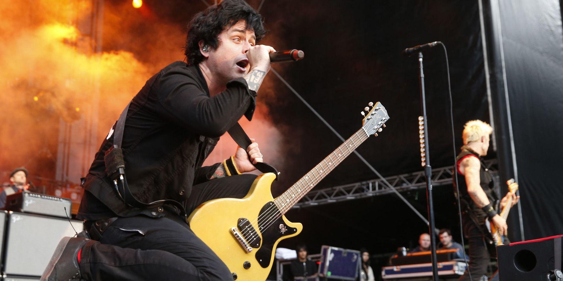 Green Day kommer till Stockholm i maj. Arkivbild.