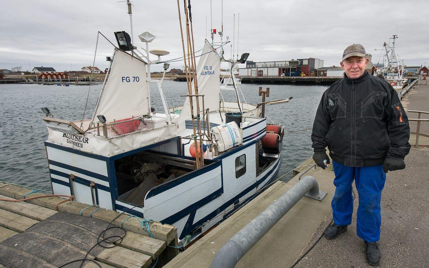 Lars Svensson är bosatt i Glommen och har varit fiskare i 30 år.