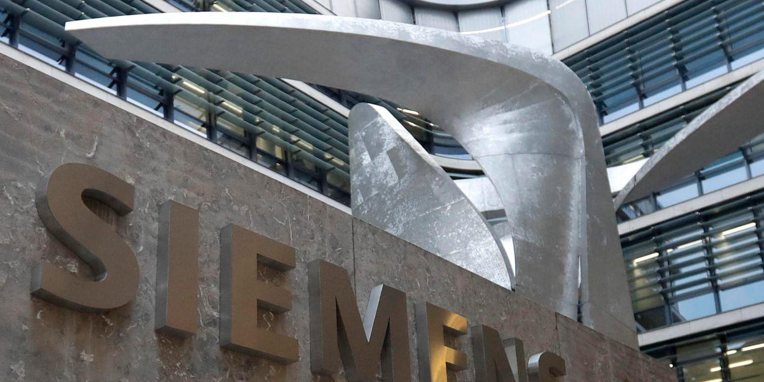 Den tyska industrijätten Siemens varslar 2 700 anställda i gas- och kraftbolaget. Arkivbild