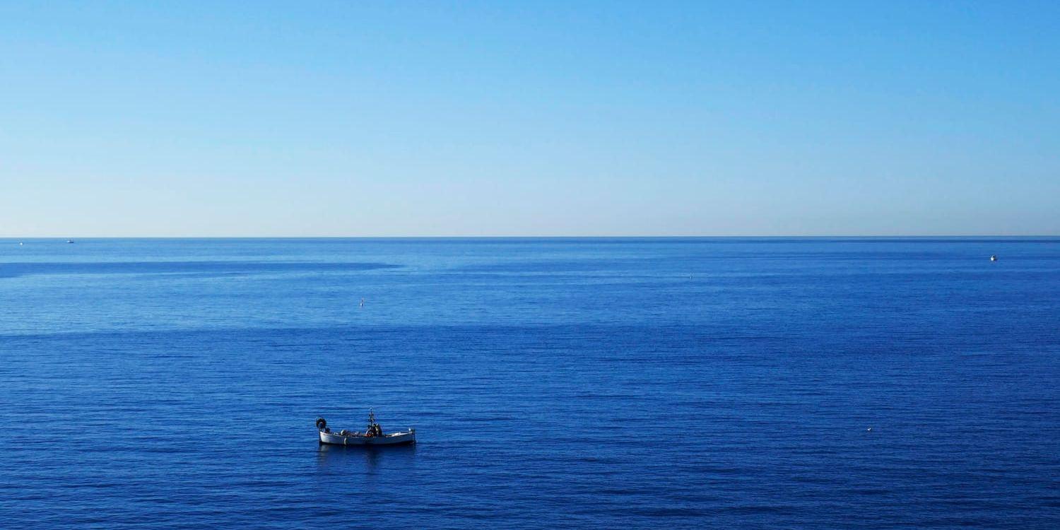 En fiskebåt på Medelhavet utanför franska Nice. Arkivbild.