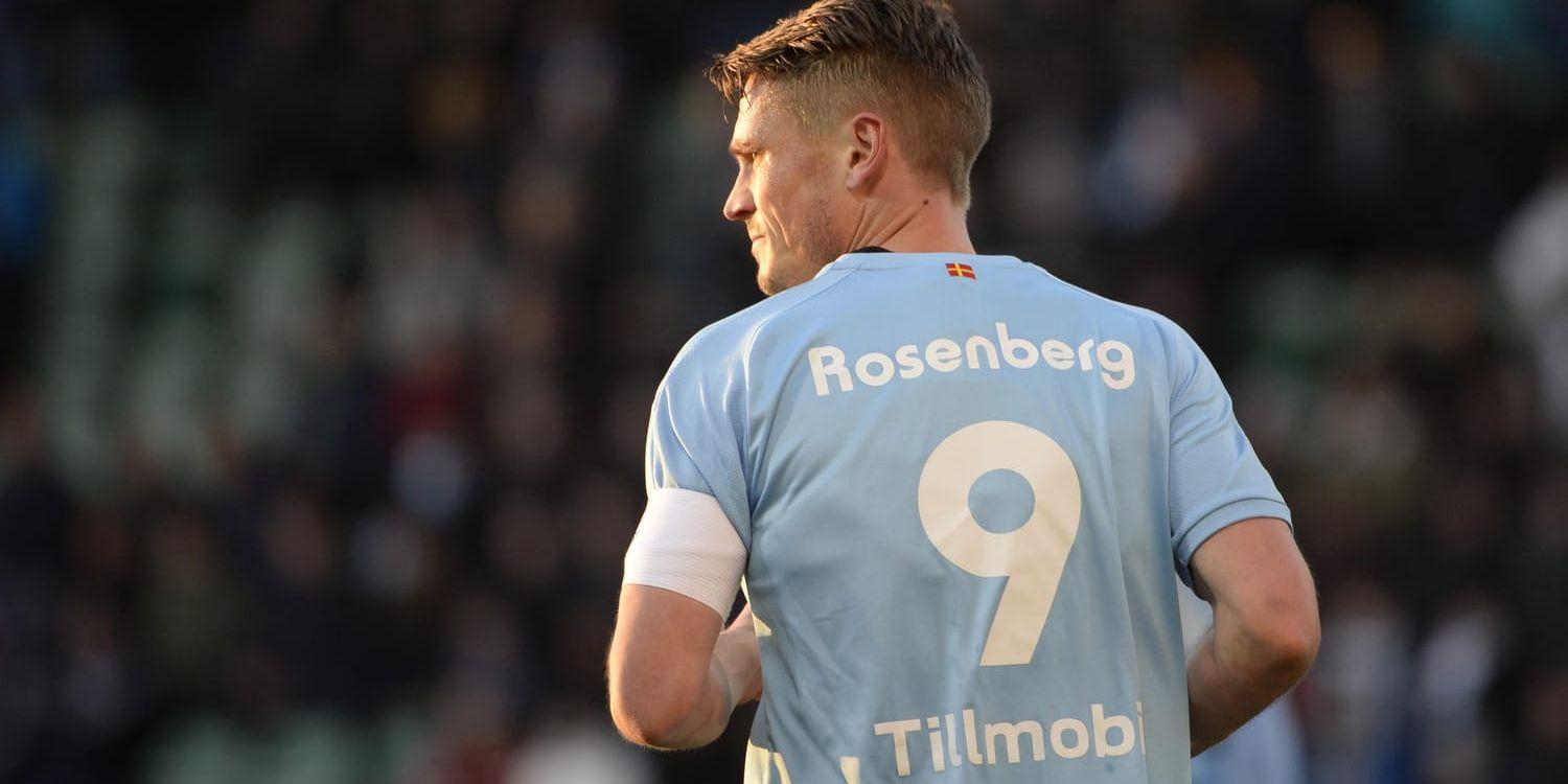 Marcus Rosenberg gjorde ett mål och en assist när Malmö inledde Champions League-kvalet med en storseger. Arkivbild.