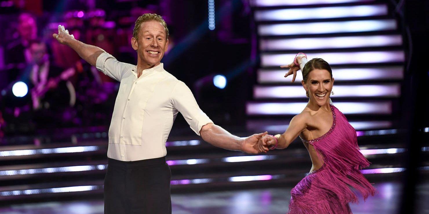 1,8 miljoner tittare såg Gunde Svan och Jeanette Carlsson i fredagens säsongspremiär av årets "Let´s dance".