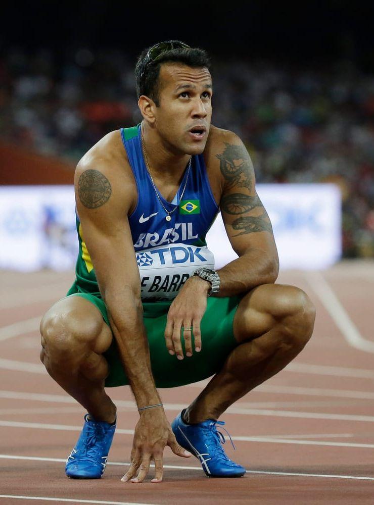 Bruno de Barros, Brasilien, fälldes 2009. Tävlar för värdnationen i 200 meter samt stafett.