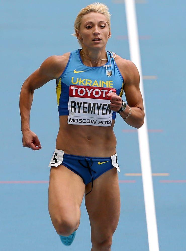 Mariya Ryemyen, Ukraina, friidrottare som fälldes 2014.
