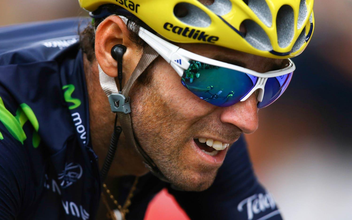 Alejandro Valverde, Spanien, cykel, fälldes 2010. Foto: Bildbyrån
