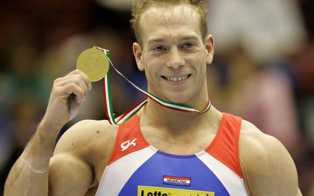 Yuri van Gelder, Nederländerna, gymnastik, fälldes 2009. Foto: TT