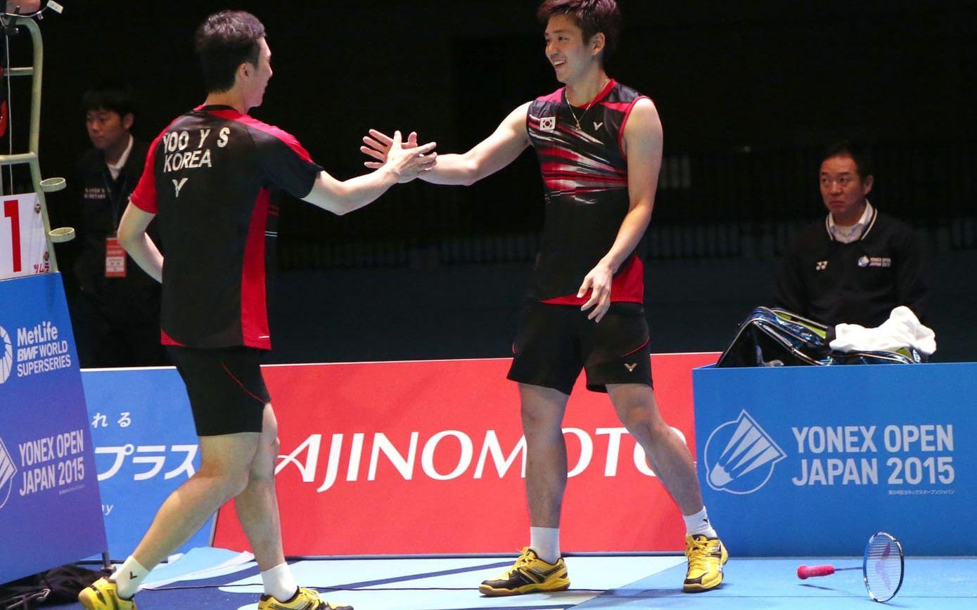 Yong Dae Lee, Sydkorea, badminton, fälldes 2014. Foto: TT