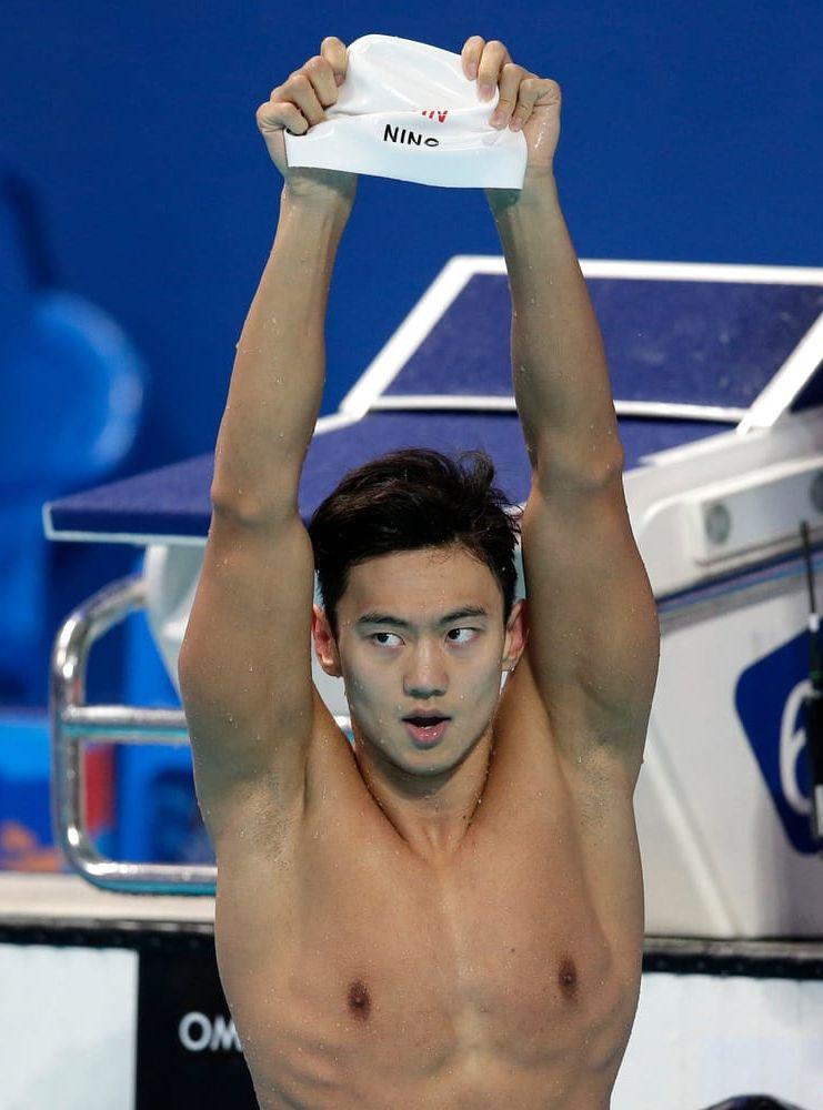 Ning Zetao, Kina, simning, fälldes 2011. Foto: Bildbyrån