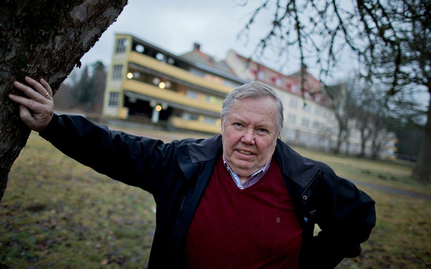 Bert Karlssons företag Jokarjo drev asylboendet i Ololfsbo. Bild: TT