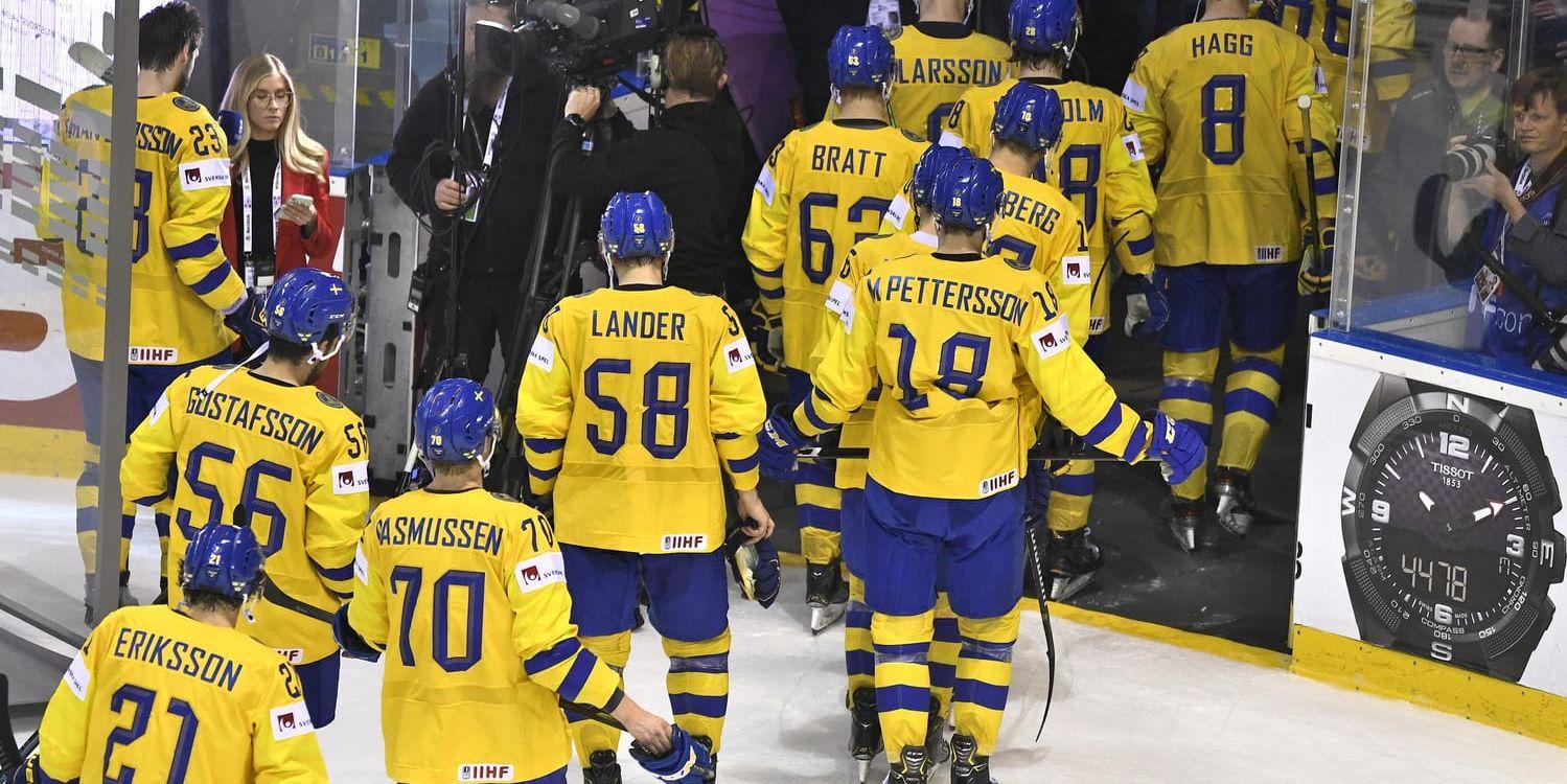 Tre Kronor lämnar isen och mästerskapet efter 4–5-förlusten mot Finland.