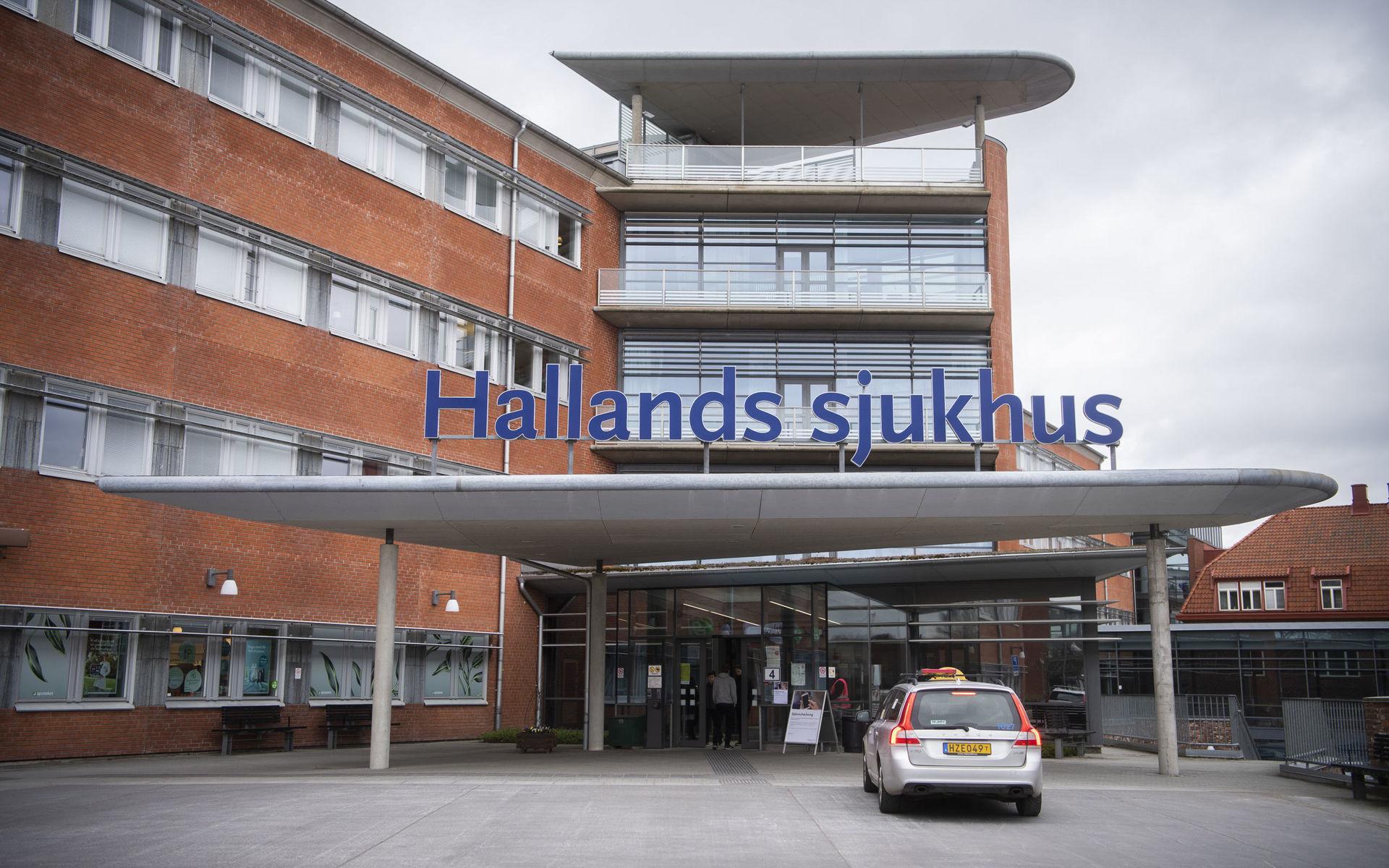 Sjukhuset i Halmstad.