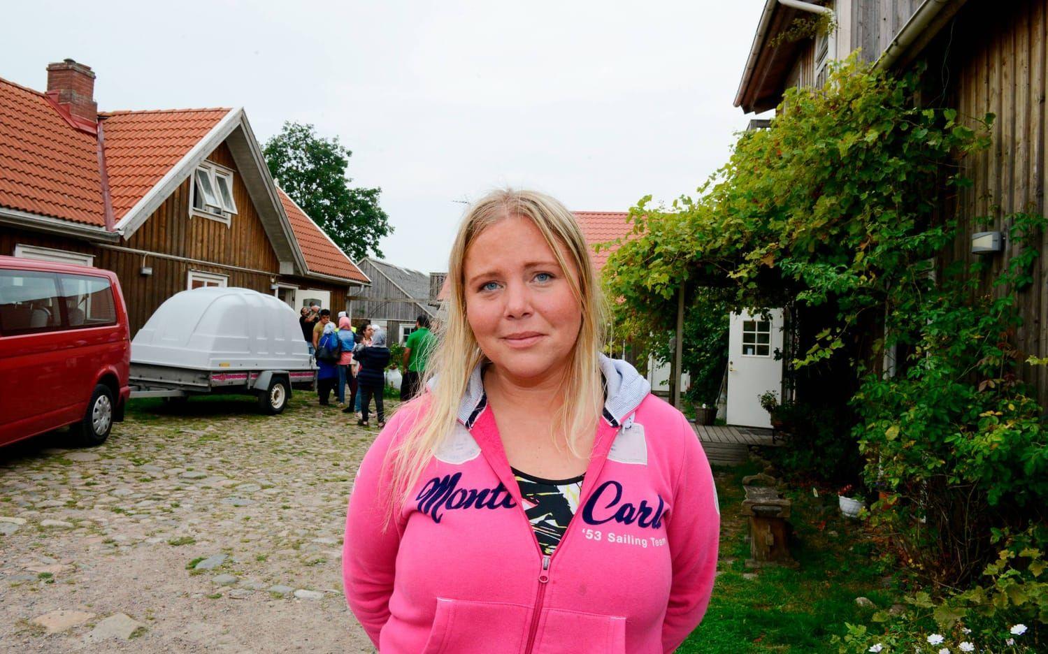 Anna Spång-Lyng driver Gits gård.