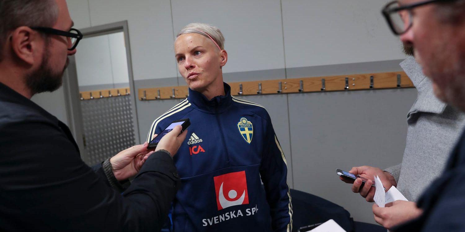 "I slutändan var det självklart att det blev Linköping. De var väldigt tydliga med vad de ville", sade Nilla Fischer när hon träffade medierna efter dagens landslagsträning i Helsingborg.
